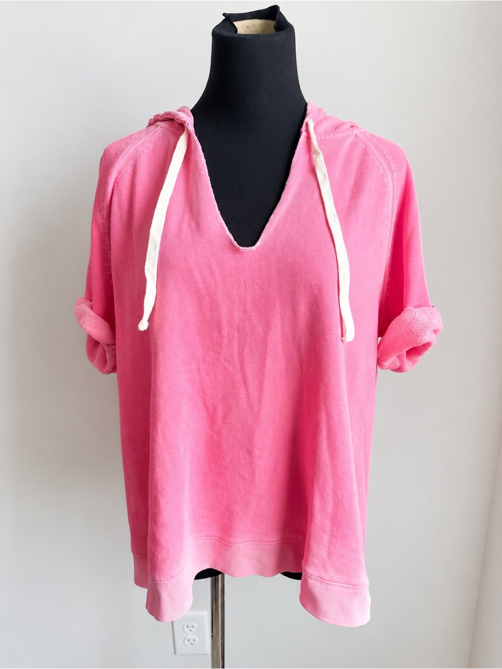 GAP Pink Pullover Oversized Hoodie Size XL - Picture 2 of 6